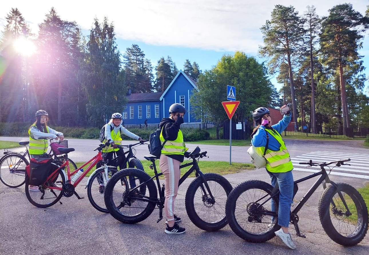 Viime vuonna pyöräreitin varrelle osui muun muassa Pirkanpojan taidekeskus.