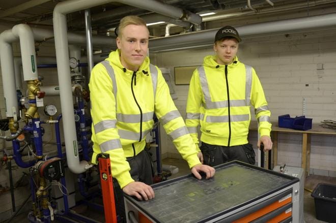 Juho Tikkala ja Olli Mäkelä ottivat Taitaja 2017 -finaalissa kirkkaimmat mitalit. KUVA: HANNELE YLI-VIITALA