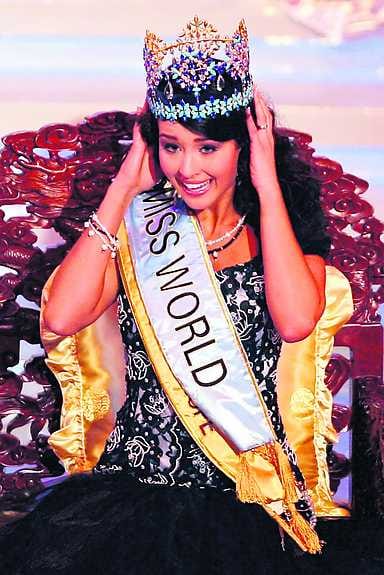 Miss Islanti Unnur Birna Vilhjalmsdottir on valittu Miss Maailmaksi.