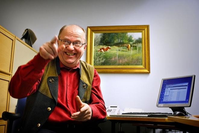 Martti Koskenkorva kertoo sunnuntaina, millaisia kirjoja hän lukee. Arkistokuva: Harri Toivola