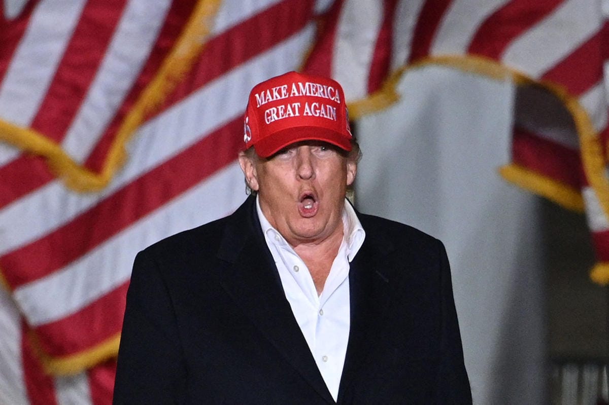 Trump oli pyrkinyt estämään asiakirjojen luovuttamisen komitealle. Lehtikuva/AFP