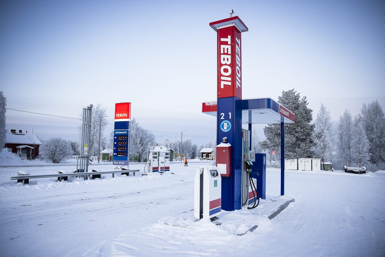 Sallan Teboilin pumput olivat keskiviikkona vielä toiminnassa.