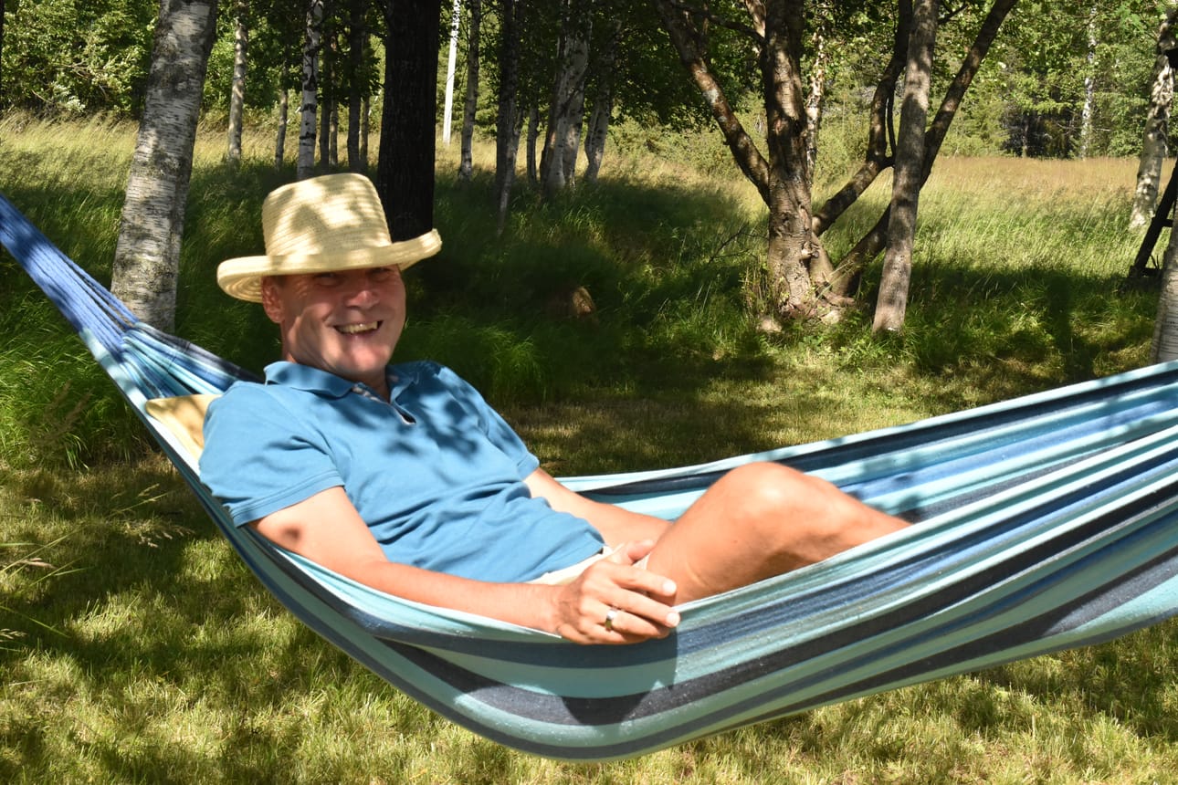 Täällä on hyvä nukkua univelkaa pois ja nauttia elämästä.