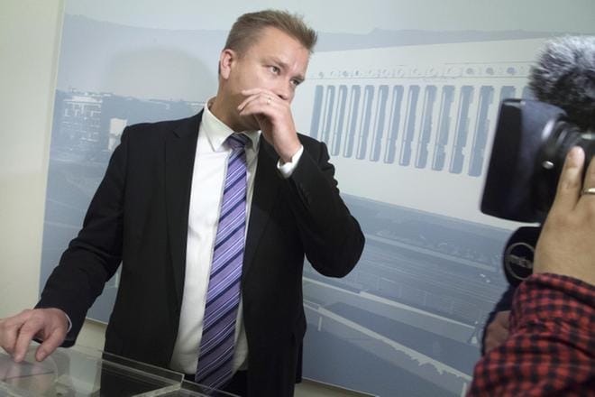 –En innostu puheenjohtajan haastamisesta, Kaikkonen vastaa kysymykseen halusta lähteä puheenjohtajakisaan. KUVA: