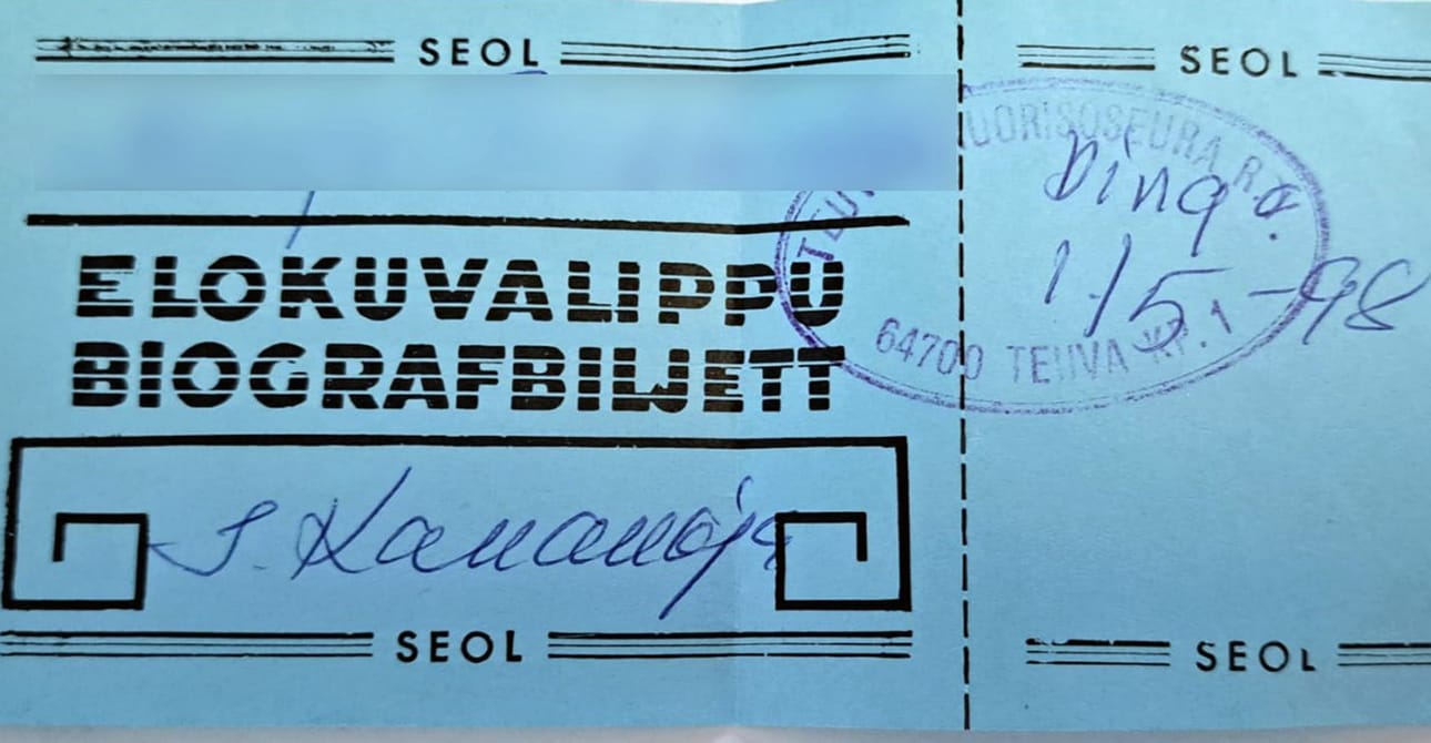 Teuvan Nuorisoseuran bingotyöntekijälle vuonna 1998 myönnetty vapaalippu tuli käytetyksi vasta nyt.