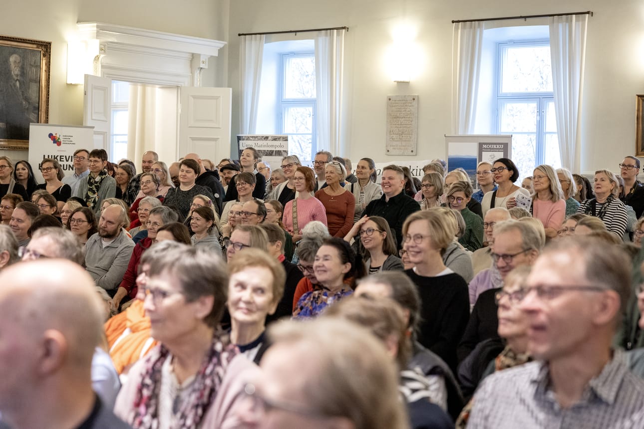 Oulun Kirjamessut järjestetään syksyllä kolmatta kertaa. Kuva messuilta vuodelta 2024.
