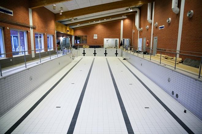 Laihian uimahallia on remontoitu viimeksi vuonna 2014. ARKISTOKUVA: Timo Annanpalo