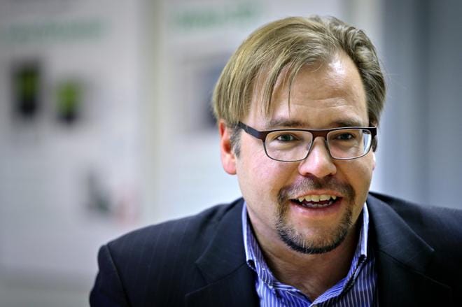 Marko Kuokkasen mukaan korona on hieman hidastanut akkutehdashanketta. ARKISTOKUVA: TOMI KOSONEN