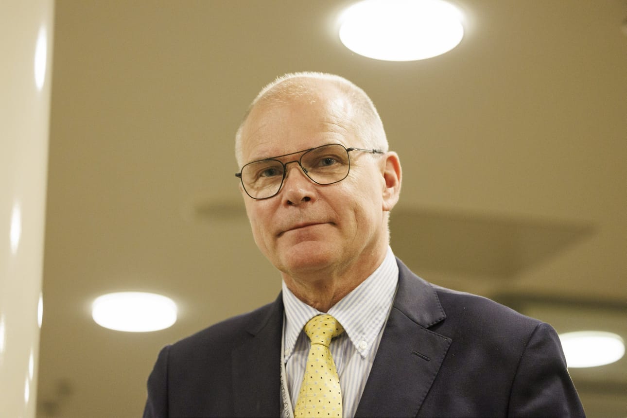 Puolustusvoimien ja Ilmavoimien entinen komentaja, kansanedustaja Jarmo Lindberg (kok.). Arkistokuva. LEHTIKUVA / Seppo Samuli