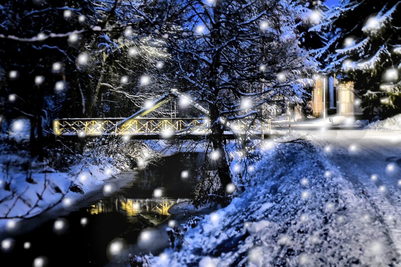 Kuin jouluinen satumaa!