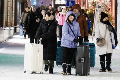 Joulusesonki sinetöi Lapin uuden matkailuennätyksen: Rovaniemellä lähestytään jo miljoonaa yöpymistä