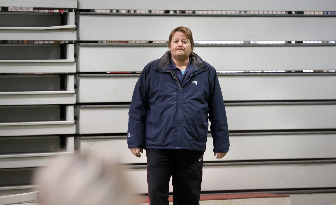 Seppo Räty vieraili valmentajana Ouluhallissa tammikuussa 2016. Arkistokuva.