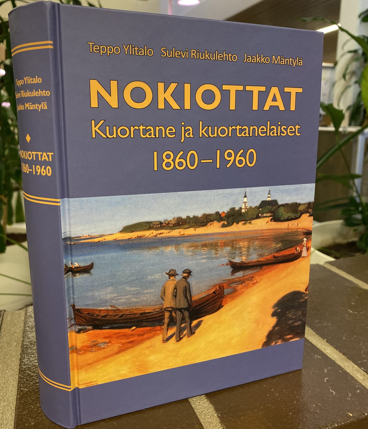 Nokiottat -teos julkaistiin Kuortaneella tammikuussa.