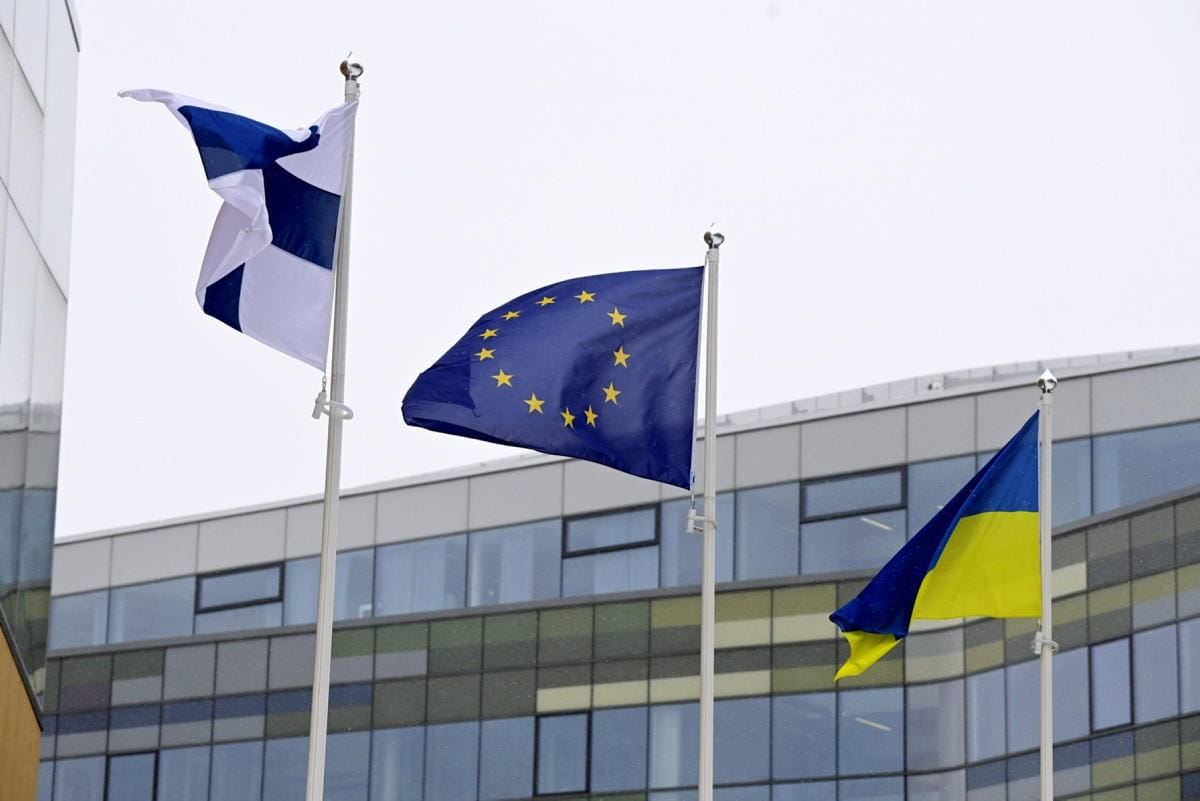 Ukrainan sota ahdistaa monia suomalaisia. Lehtikuva / Antti Aimo-Koivisto