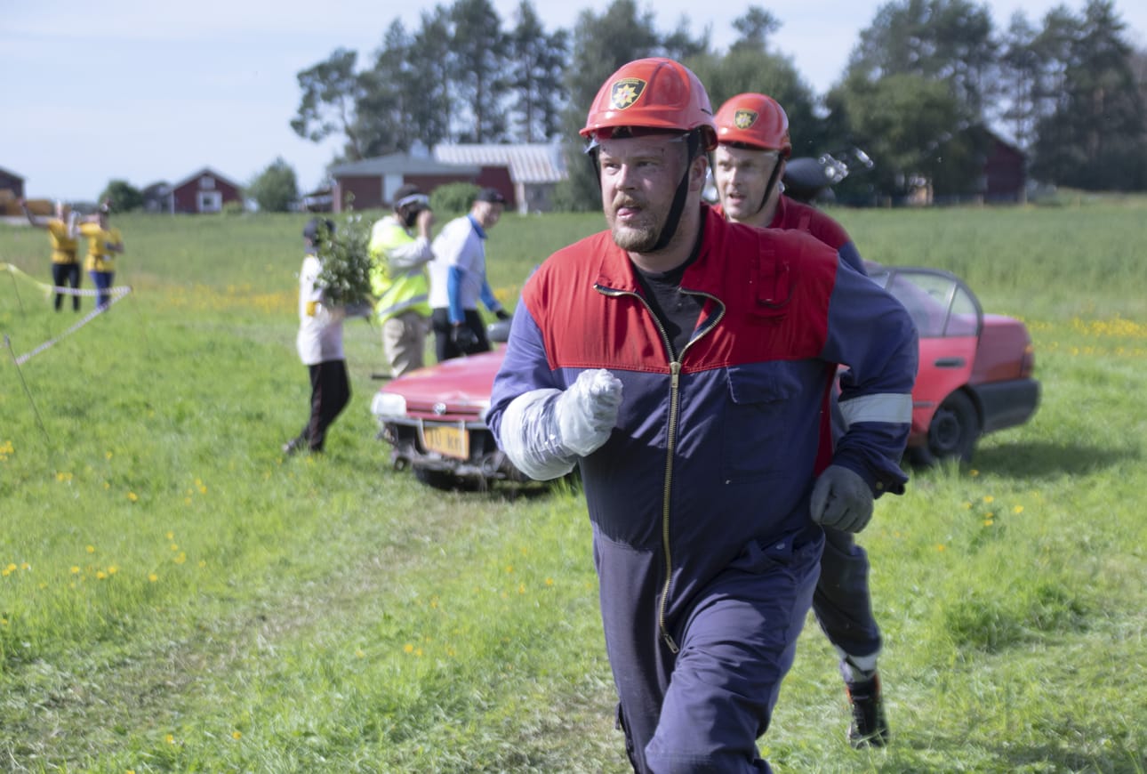 Viimeisen tehtävärastin jälkeen oli kiire maaliin.