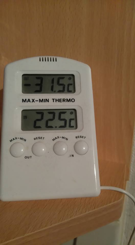 Sänkikankaallakin meni alle 30 asteen. Kuva: Mervi Leinonen