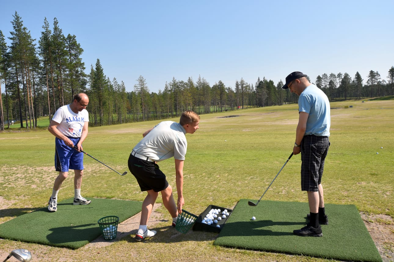 Golffiin pääsee tutustumaan tulevana lauantaina. Arkistokuva.