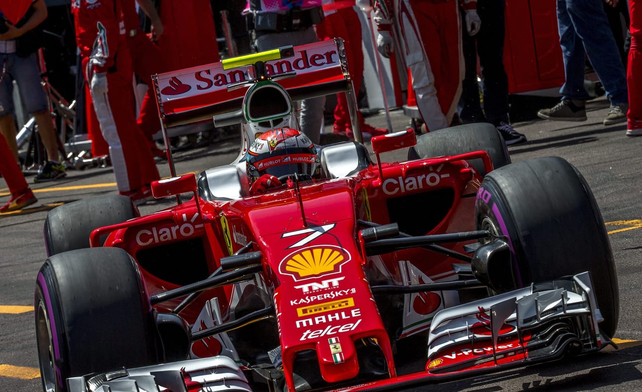 Kimi Räikkönen on tällä hetkellä MM-sarjassa neljäntenä.