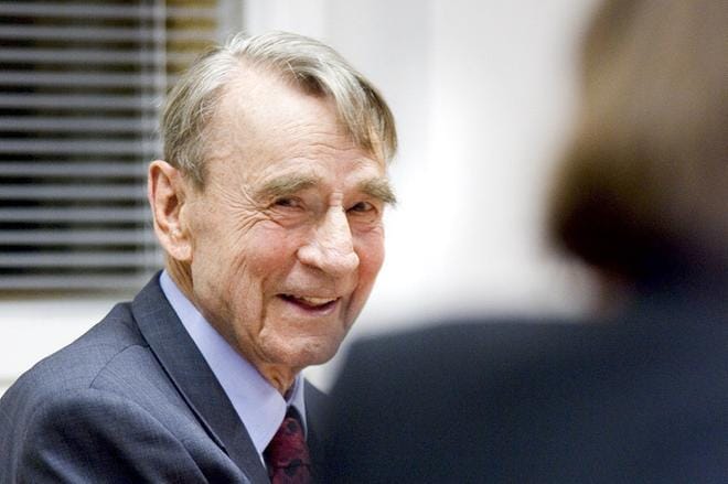 Mauno Koivisto oli järjestyksessään Suomen yhdeksäs presidentti. KUVA: Pasi Leino / arkisto