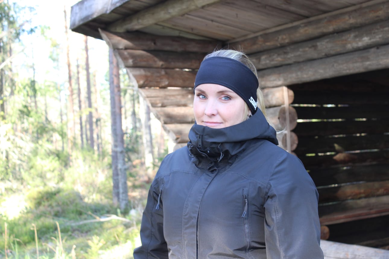 Maanrakennusmestari Anna-Kaisa Riskula pyrkii Karijoelle töihin.