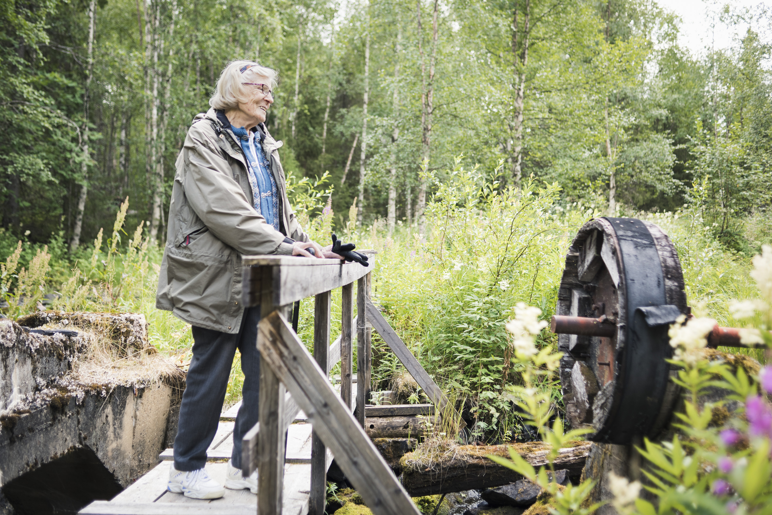 Saunakosken mylly on Seija Pitkäsen perintö jälkipolville. 