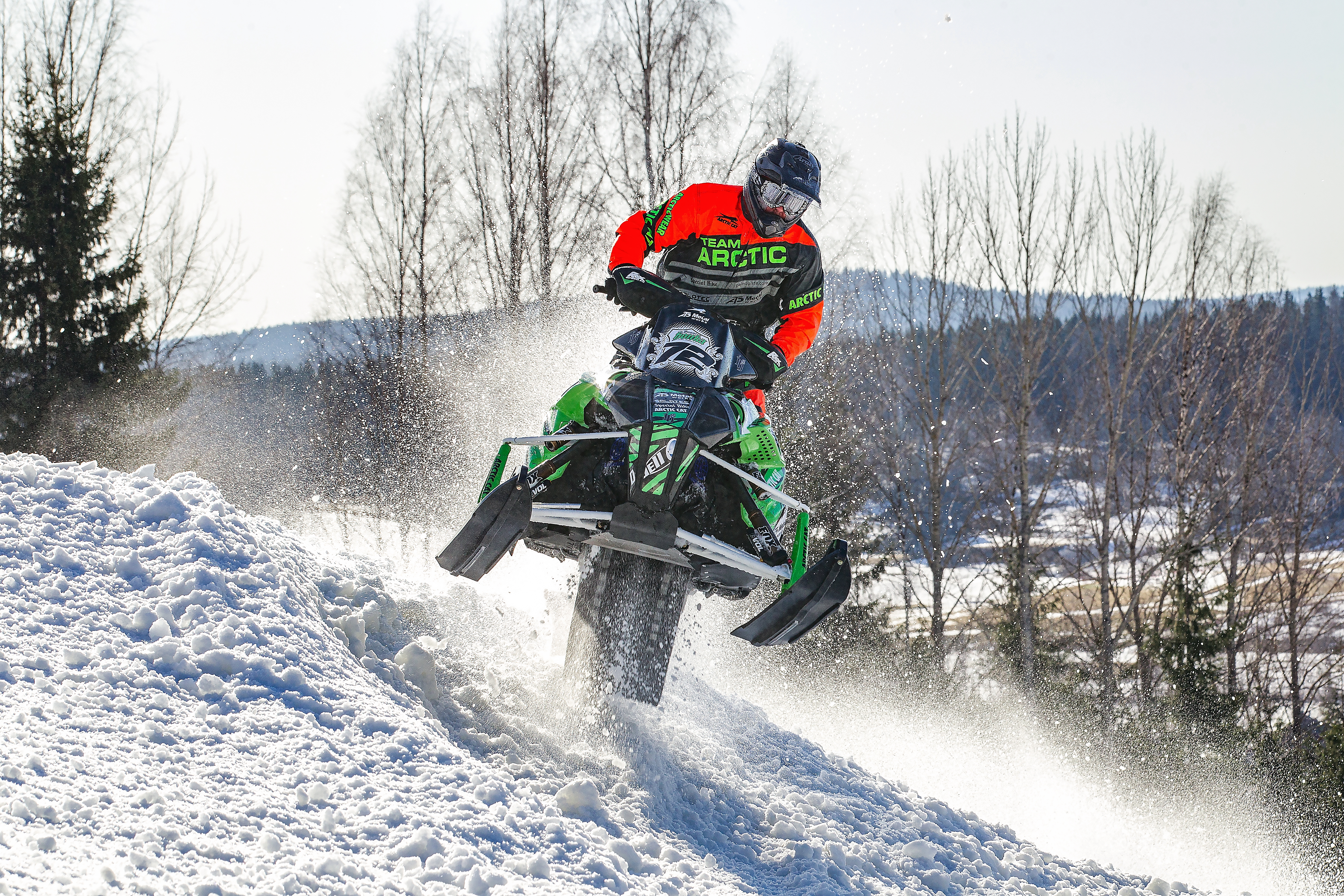 Jussi Honka ei näillä näkymin kilpaile enää snowcrossissa. Tämä kuva on viime keväältä Himokselta.