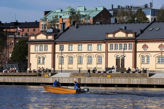 Vaasa on viimein aktivoitunut merenrantojen hyödyntämisessä. Niistä voi tulla vielä todellinen käyntikortti kaupunkiin. KUVA: JARNO PELLINEN