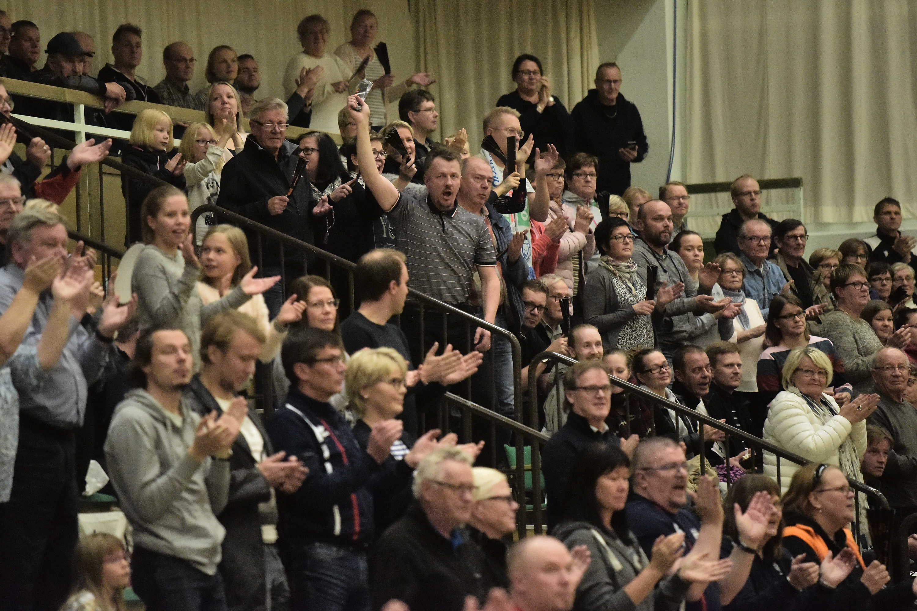 Kuusamolaisyleisöllä oli aihetta iloon.