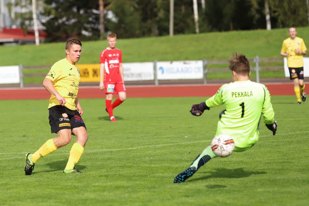 Teemu Aittola teki lauantaina neljä maalia.