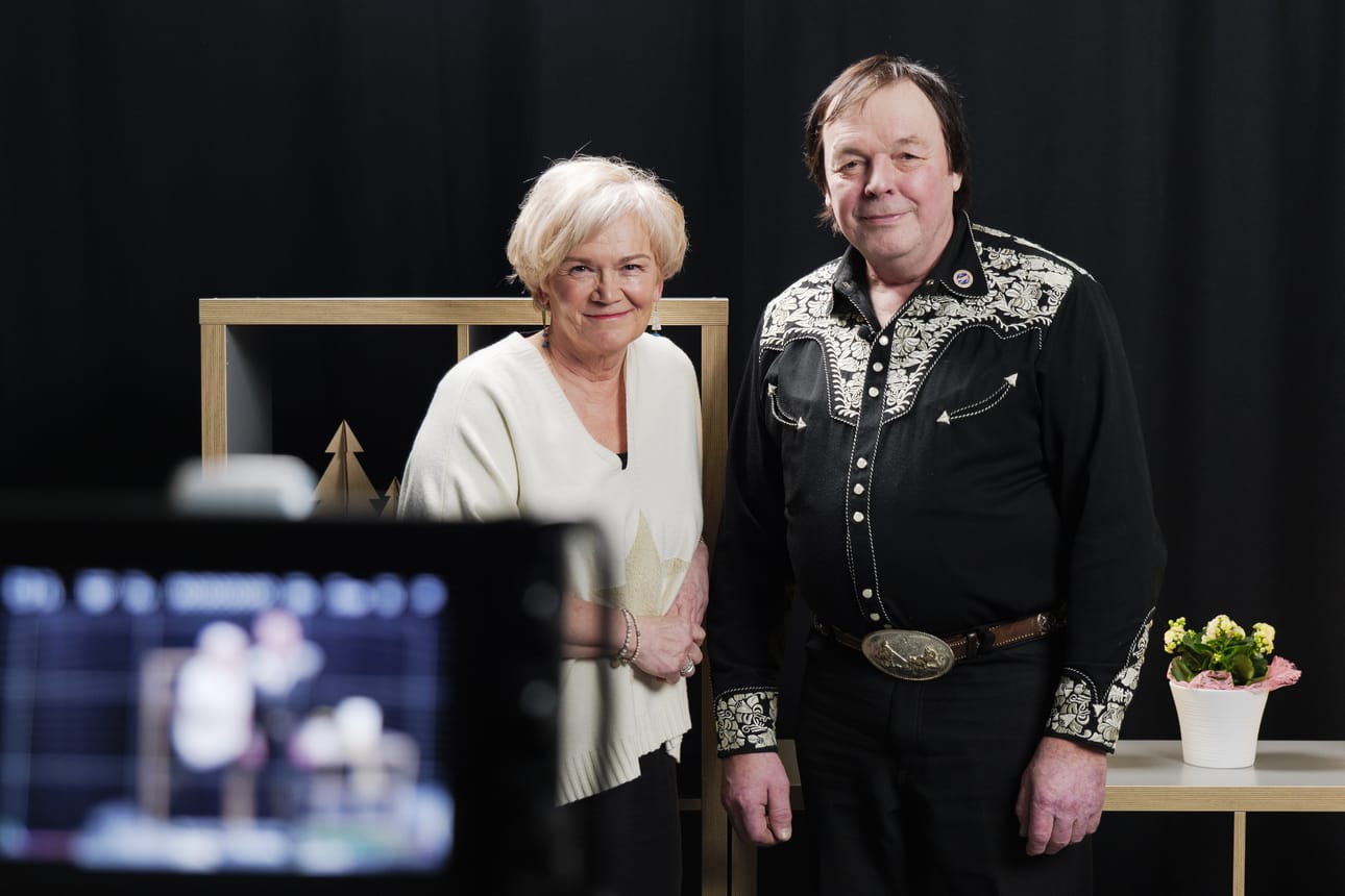 Anne Flinkkilä ja Jari Mäki.