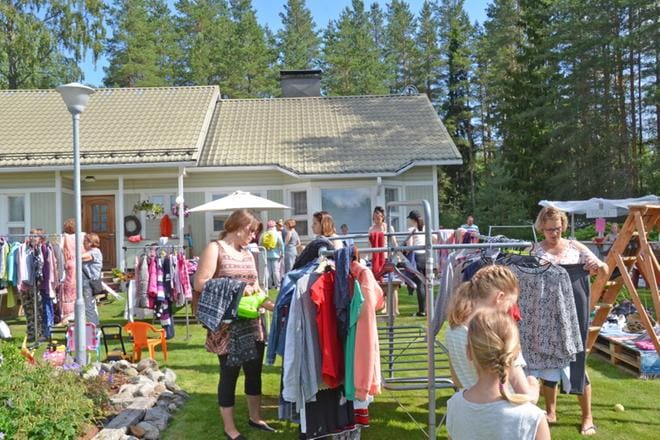 Kirppisralli on tänä vuonna ensimmäistä kertaa kaksipäiväinen tapahtuma. Arkistokuva: Markku Turpela