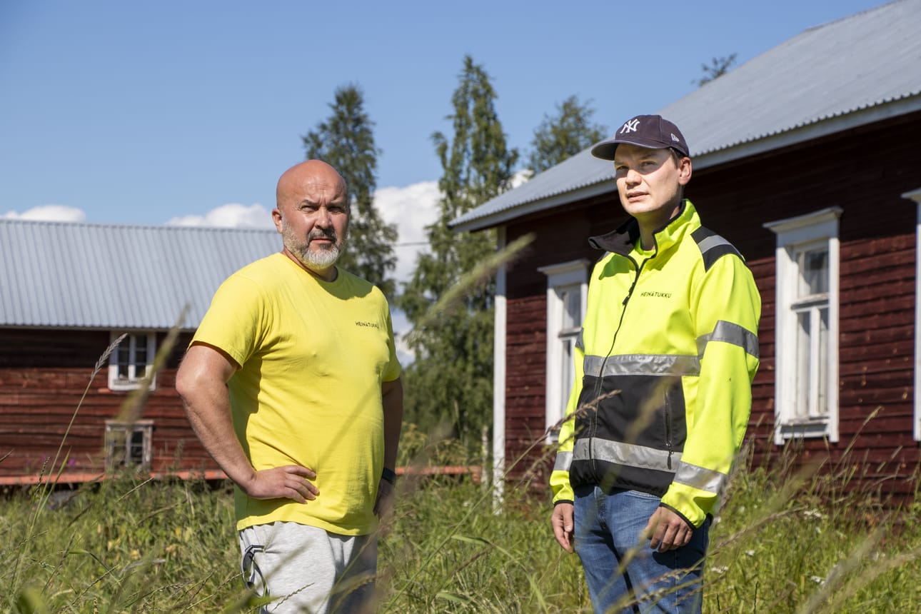 Antti Myllymäki myi Heinätukku-yritystoimintansa Sakari Koskiselle. Bisnes pysyy edelleen liminkalaisomistuksessa.