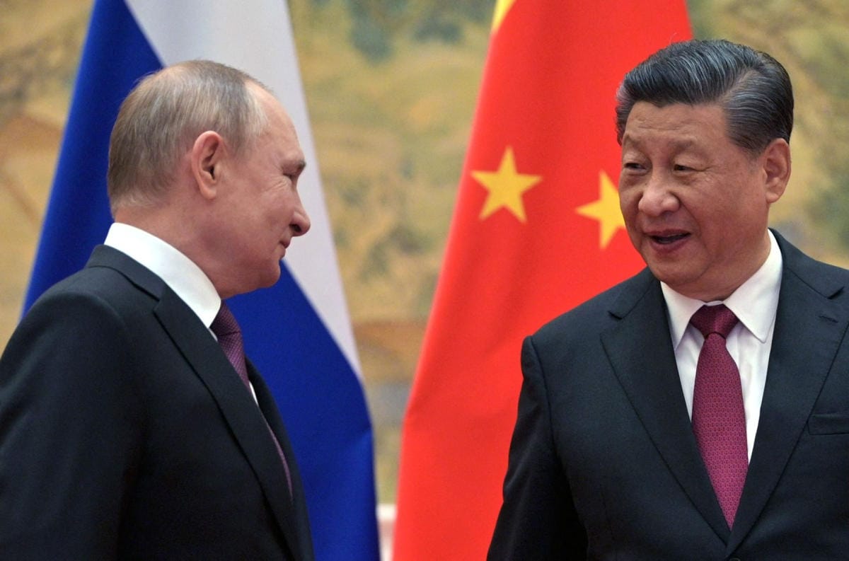 Putin kuvaili maiden välistä läheistä suhdetta esimerkilliseksi ja ennennäkemättömäksi. Lehtikuva/AFP