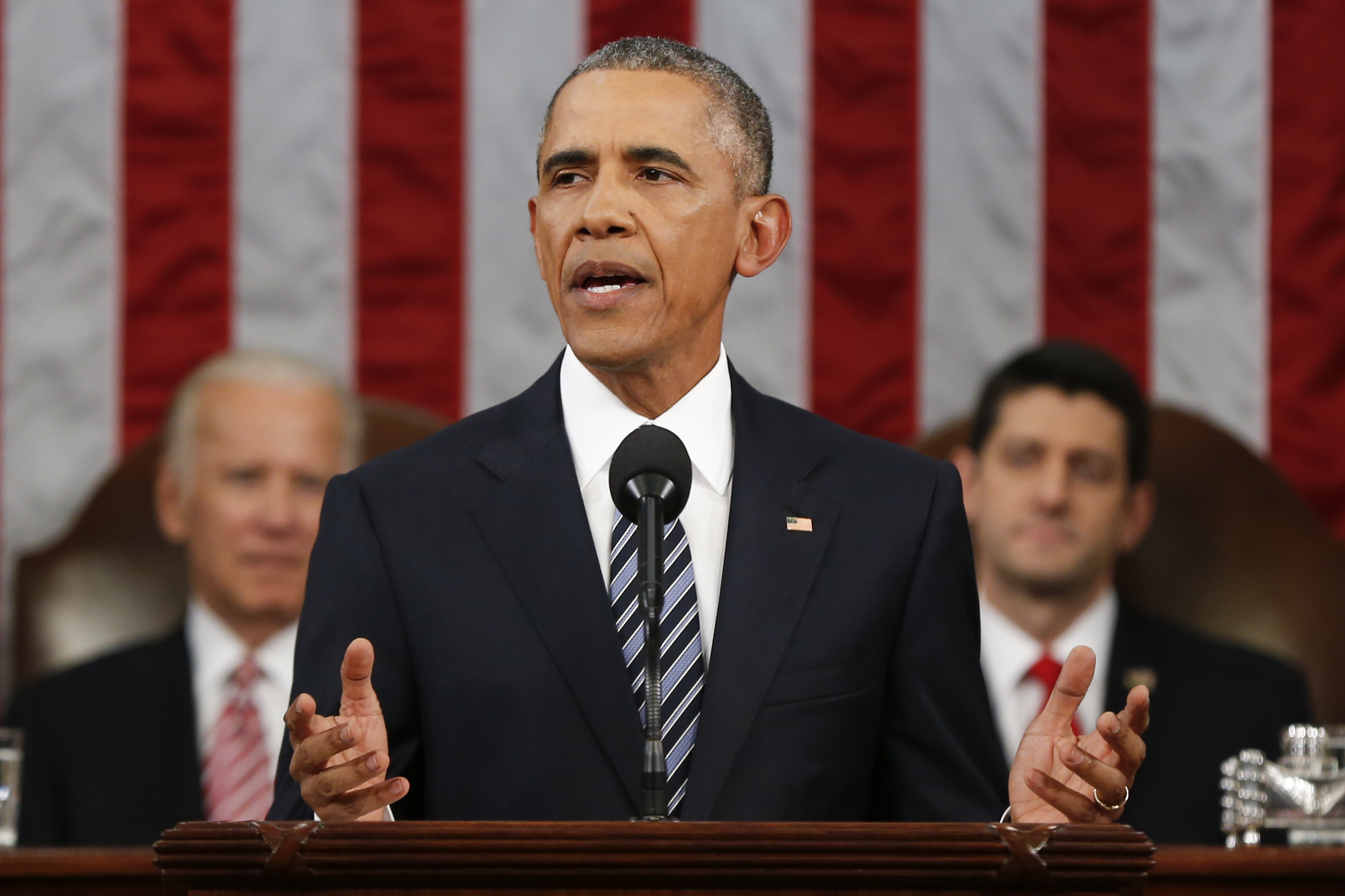 Barack Obama on pitänyt viimeisen kansakunnan tilaa käsittelevän puheensa. 