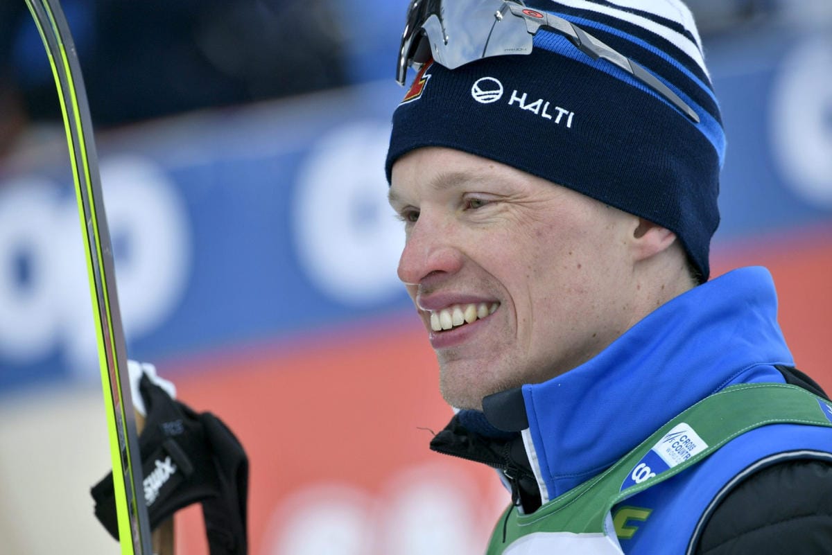 Iivo Niskanen Lahdessa 27. helmikuuta 2022. LEHTIKUVA / ANTTI YRJÖNEN