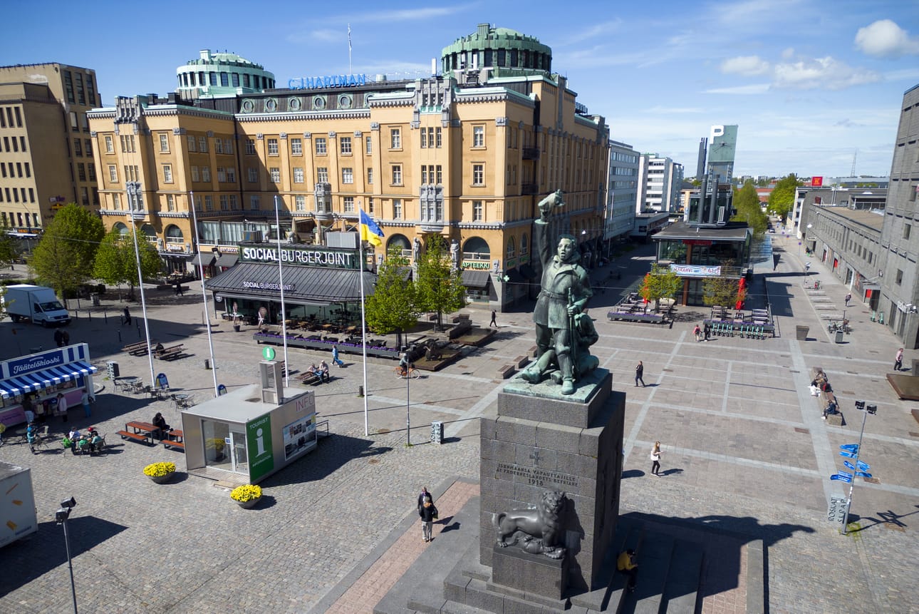 Vaasan kauppatorin alueelle tehdään perusteellinen remontti, joka on tarkoitus aloittaa vuonna 2027.