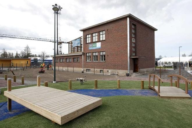 Korjausrakentamiskohde Bunkkeri oli monen sisustusbloggarin suosikkikohde Porin asuntomessuilla. KUVA: LÄNNEN MEDIA