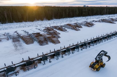 Puun hinta Pohjois-Pohjanmaalla selvässä kasvussa – Oulun seudun MHY:n Kylmänen: "Takavuosina puun hinta on ollut ala-arvoinen"
