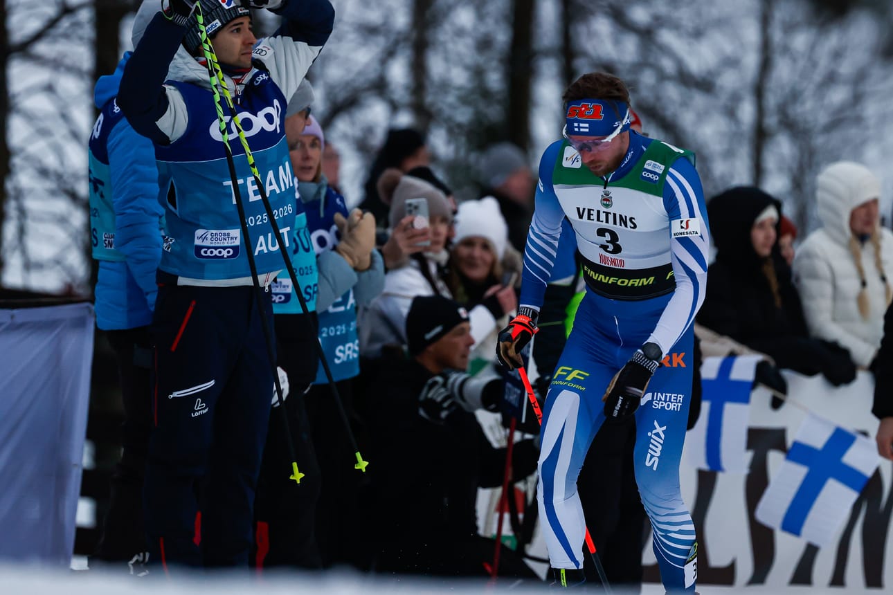 Joni Mäellä on edessään uransa toiset olympialaiset ja kuudennet arvokilpailut. Mäellä on kaksi arvokisahopeaa parisprintistä. Henkilökohtaisissa kilpailuissa hänen paras sijoituksensa on olympiasprintin neljäs sija. Arkistokuva.