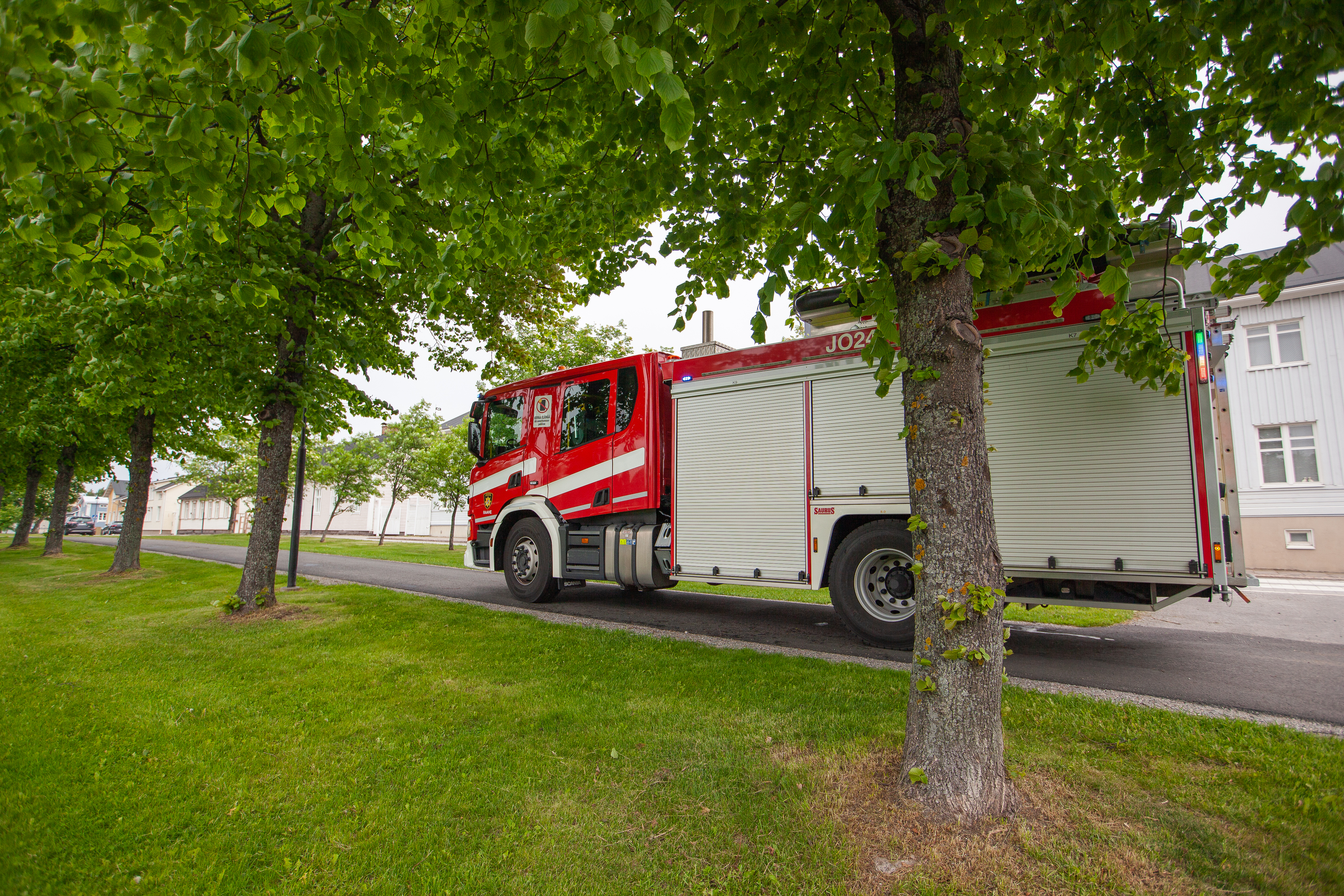 Sauna paloi Ruukissa perjantai-iltana