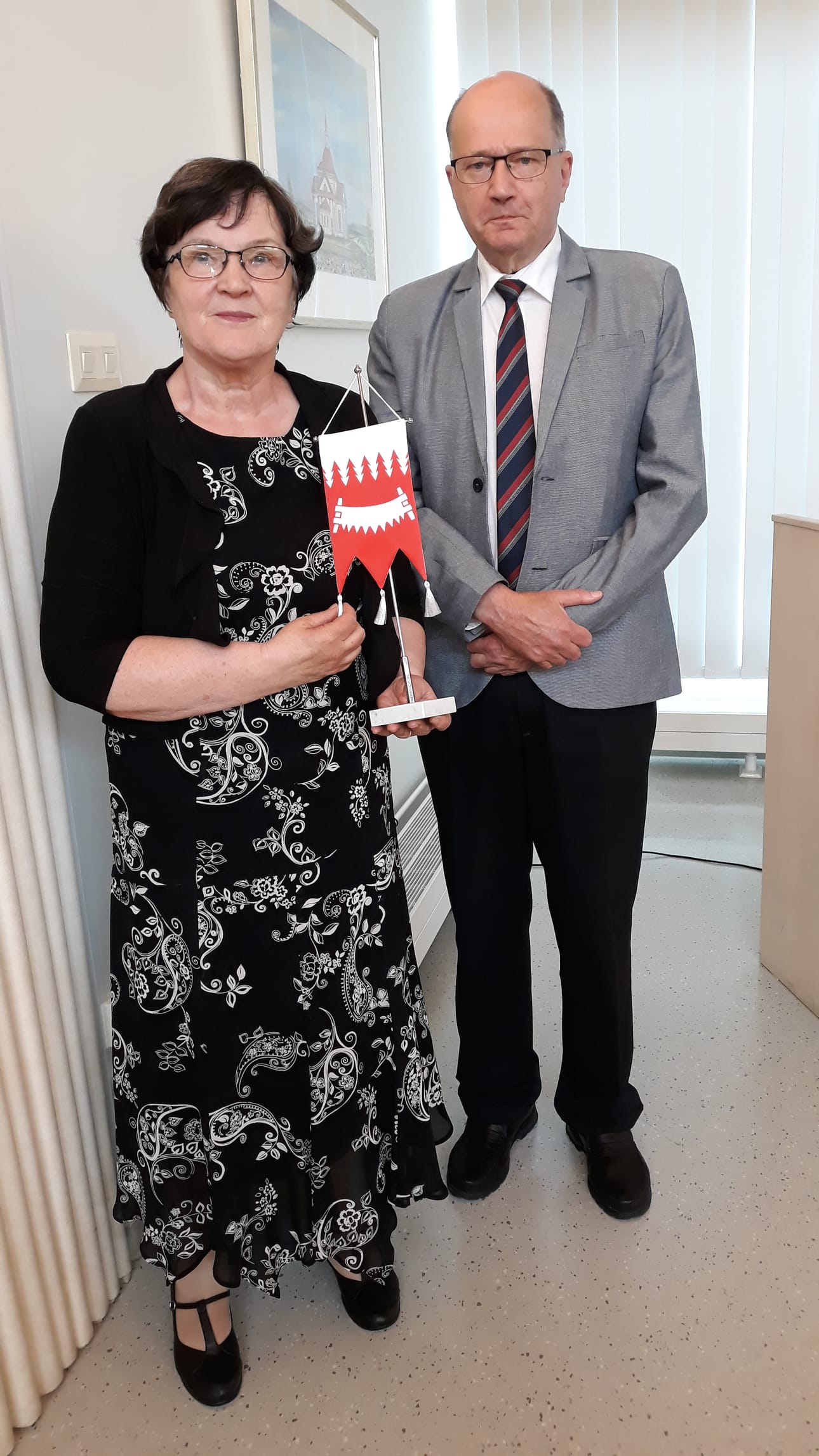 Hilkka Paalanen ja Osmo Buller.