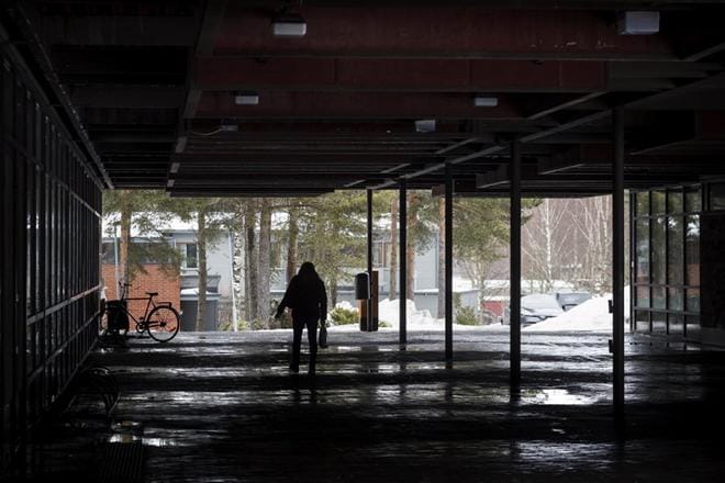 Ristinummen ostoskeskus on hiljentynyt, kun osa yrityksistä on lopettanut toimintansa siellä. ARKISTOKUVA: JARNO PELLINEN