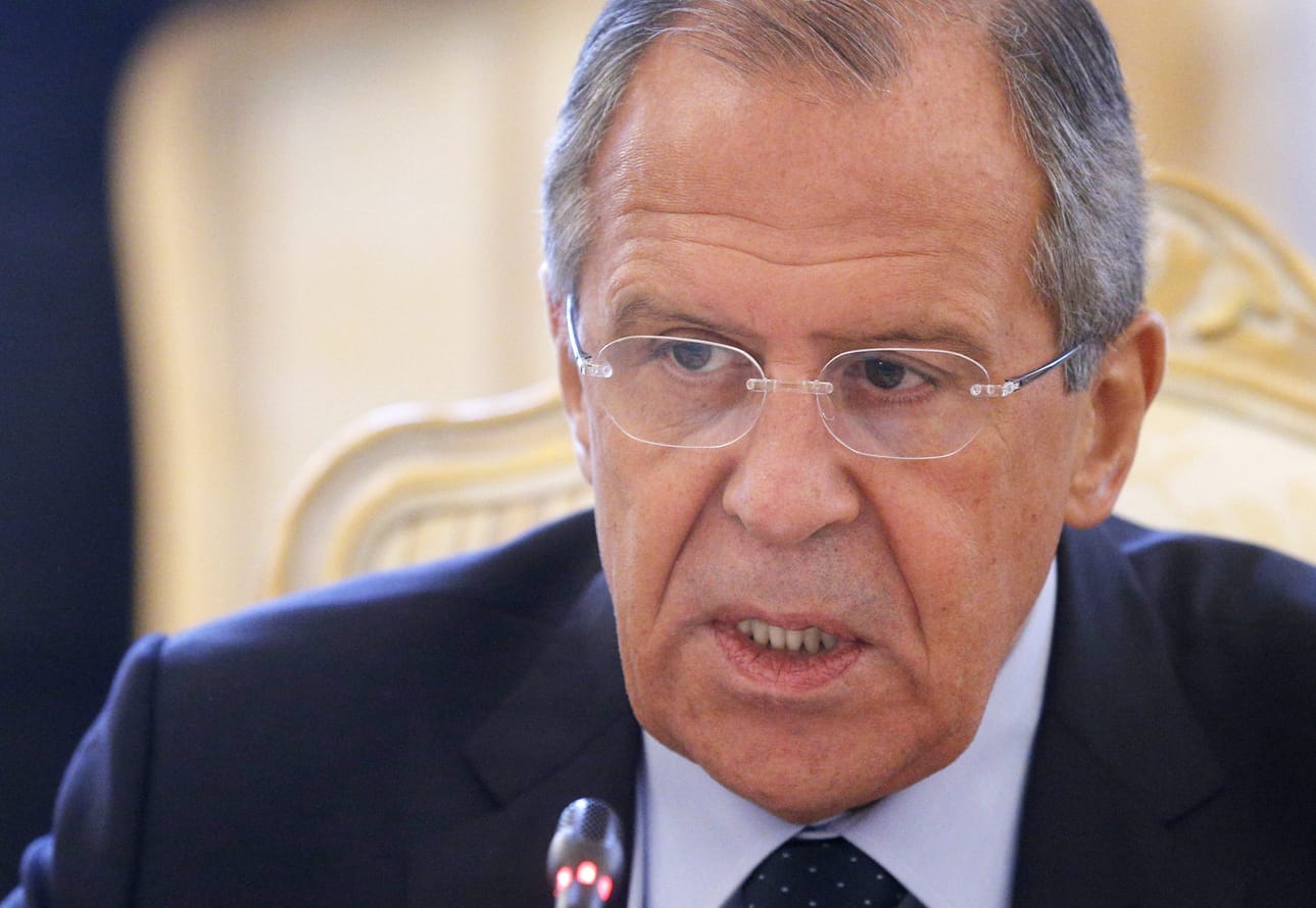 Venäjän ulkoministeri Sergei Lavrov.