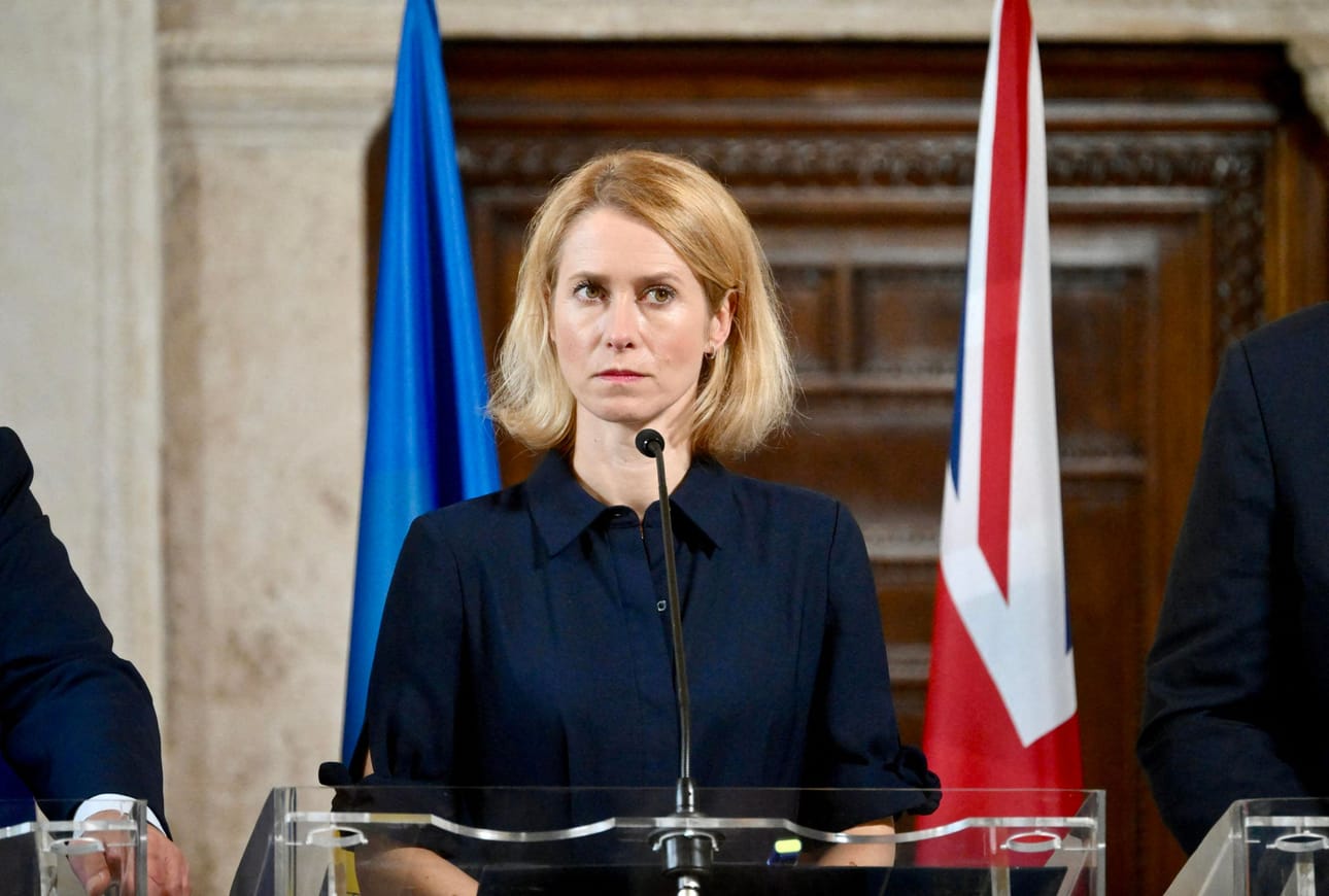 EU:n ulko- ja turvallisuuspolitiikan korkea edustaja Kaja Kallas. LEHTIKUVA/AFP