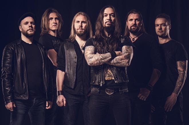 Suomen menestyneimpiin metalliyhtyeisiin lukeutuva Amorphis esiintyy Seinäjoella marraskuun lopulla. KUVA: LARS JOHNSON