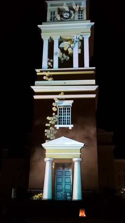 Lukijan video tuomiokirkosta Lumo-festivaaleilta