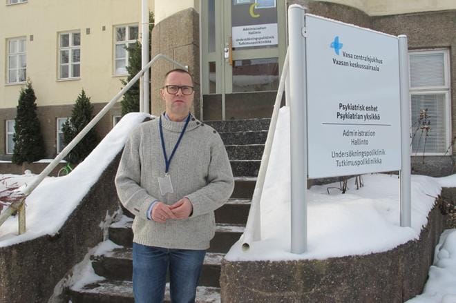 Juha Kemppinen aloitti työt Vaasassa vuoden alussa. KUVA: LAURA ANNILA