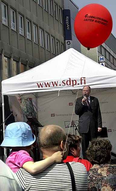 Tutkimus: SDP yhä suurin puolue