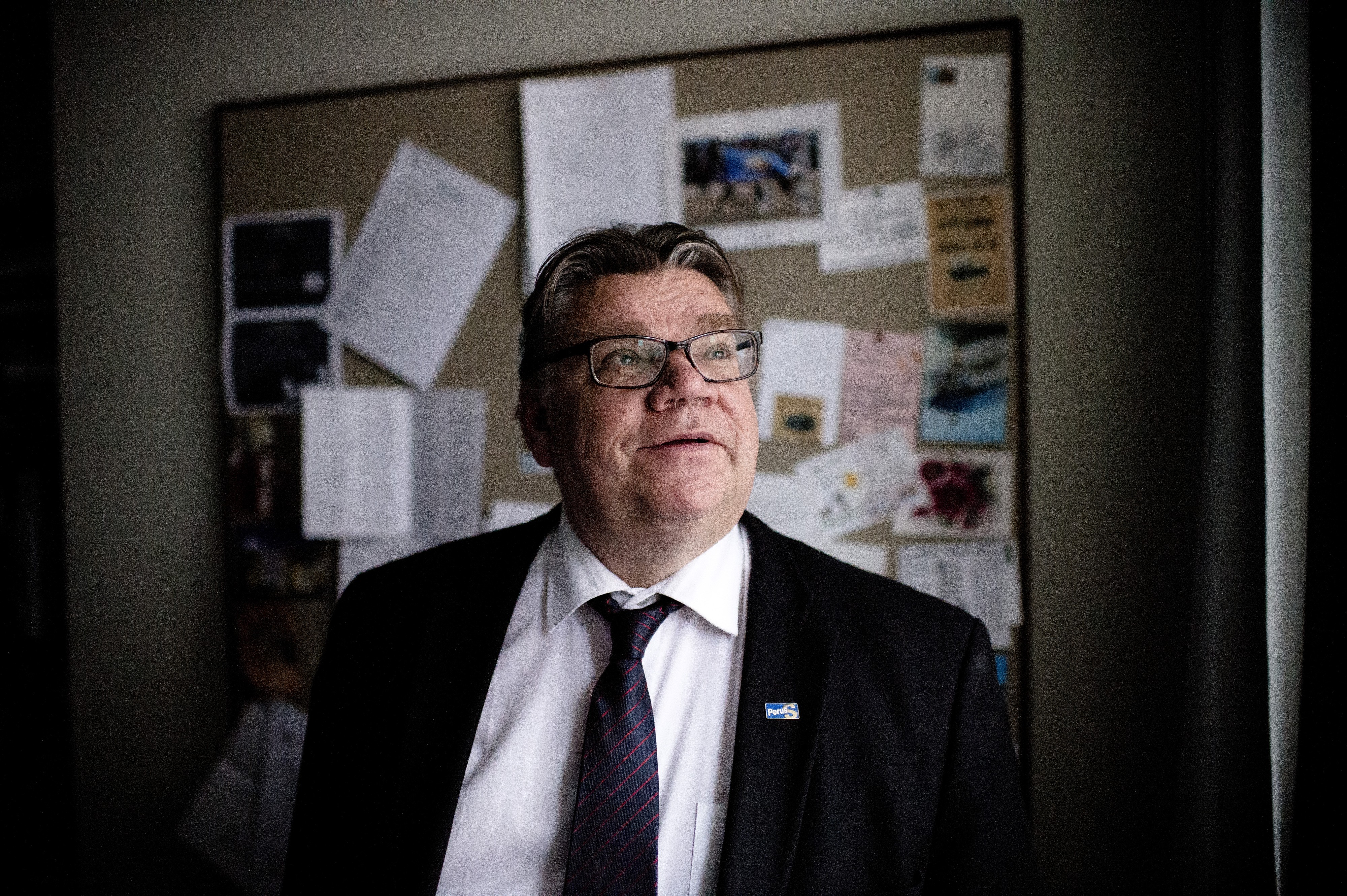 Timo Soini parjasi usein EU:ta värikkäin sanankääntein. Arkistokuva.