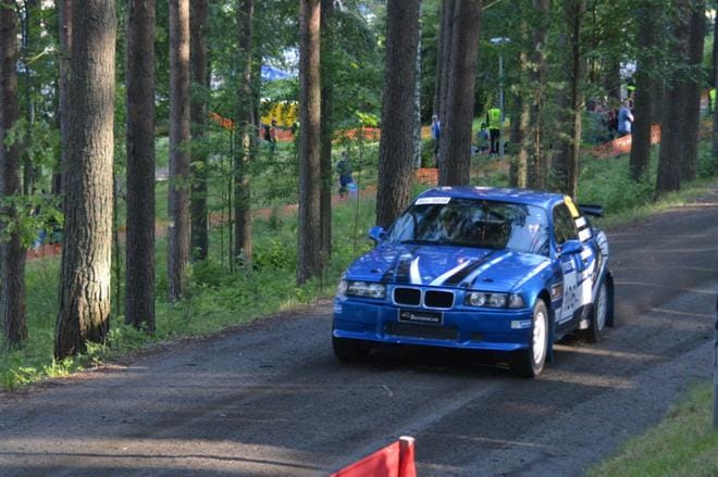 Vetomiesten ensimmäinen erikoiskoe, Harju, ei ollut Kosti Katajamäelle erityisen hyvä. KUVA: ELLA NURMI
